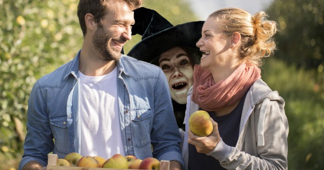 8 Great Fall Activities for Couples and the Ancient Crone Who Follows Them To Portend Doom