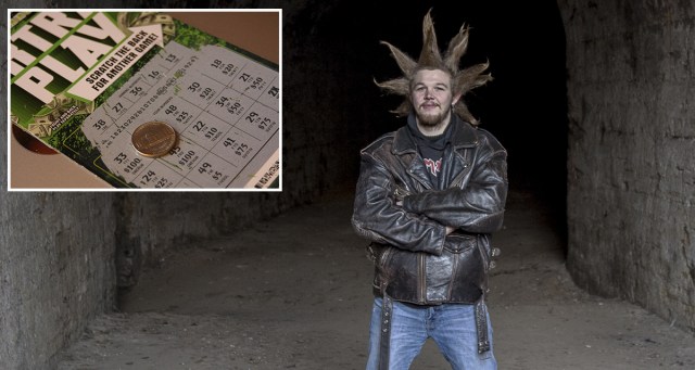 Punk Who Won $50 Scratch Off Promises Not to Let Money Change Him