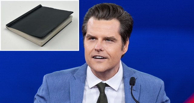 Attorney General Nominee Matt Gaetz Requests to Be Sworn in on Epstein’s Little Black Book