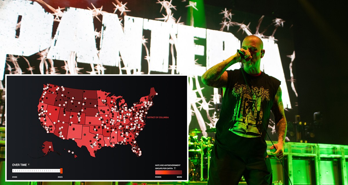 Pantera Racist Lyrics Southern Poverty Law Center Updates Hate Map to Coincide with Upcoming ...