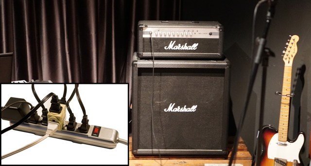 Overloaded Power Strip Venue’s Only Source of Heat