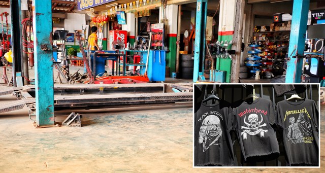 Study Shows 1 Out of Every 5 Local Metal Band T-Shirts Ends Up Inside an Auto Repair Shop’s Oily Rag Bin