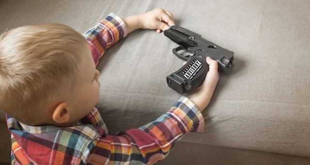 Texas Republicans Introduce Bill Requiring Parental Advisory Stickers on All Guns Sold to Minors