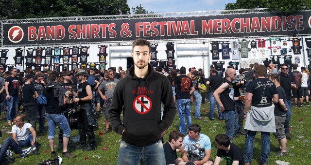Man Forced to Buy $85 Tour Hoodie After Mistaking Merch Line for Bathroom Line