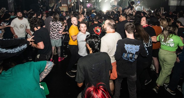 Punk Comes to Sudden Realization That Moshing Pretty Stupid