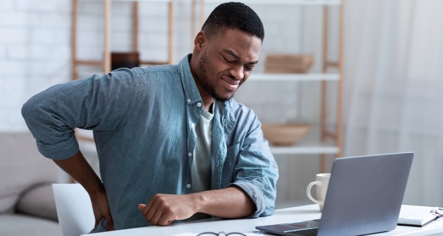Local Man Enters Involuntary-Groan-While-Sitting-Down Phase