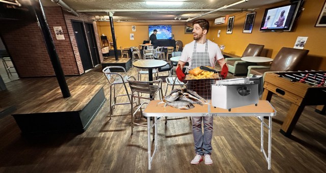 VFW Has Emergency Fish Fry in Order to Rid It of Stench from Weekend Punk Show