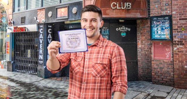 Citizen’s Award for Bravery Presented to Man Who Successfully Took a Shit in Crowded Venue Bathroom