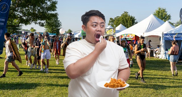 Man Only Attending Music Festival for the $25 Chicken Tenders