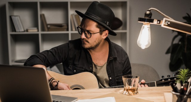 Songwriter’s Dark, Deep, Lonely Creative Process Mostly an Excuse to Get Day Drunk on a Tuesday