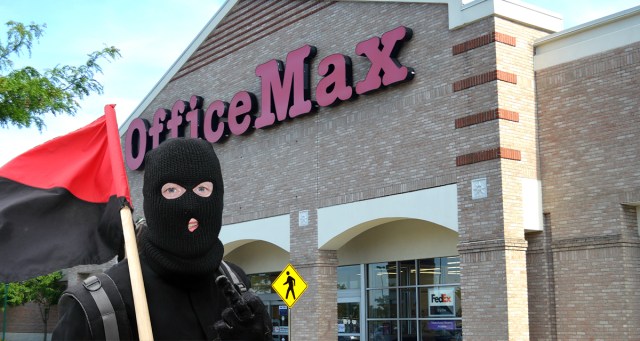Anarchist Refuses to Answer Survey About His Experience at OfficeMax
