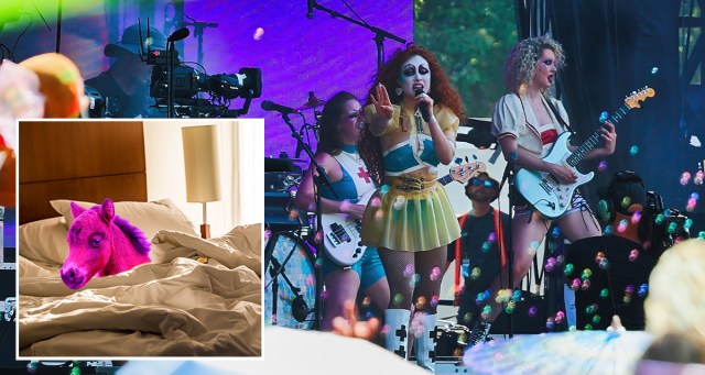 Chappell Roan Wakes up With Pink Pony Head in Bed After Criticizing Record Industry