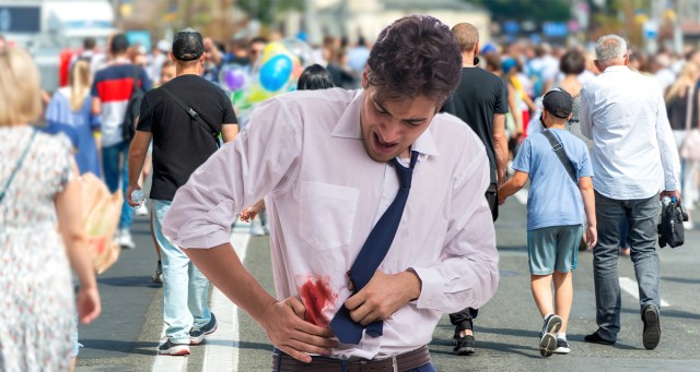 Dude Will Not Shut Up About Being Stabbed Five Minutes Ago