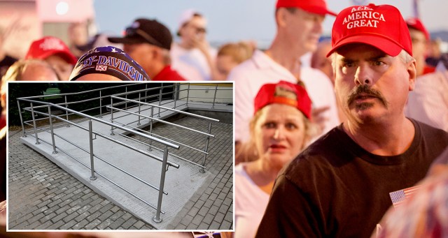 “Wheelchair Ramps Are Woke!” Screams Man Who Was Once a Child Capable of Love and Empathy