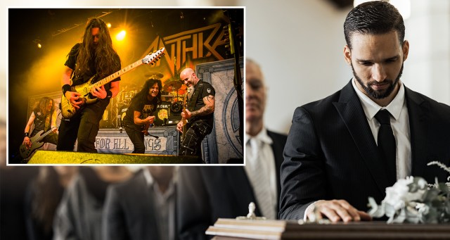 Inconsiderate Grandmother Has Funeral on Same Day as Anthrax Concert