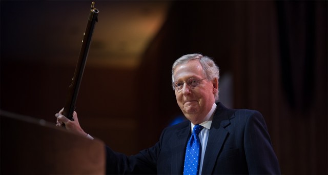 Mitch McConnell Settling Into Retirement by Destroying All the Houses Jimmy Carter Built