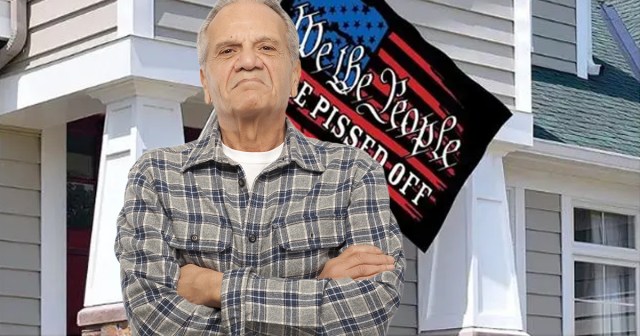 We Interviewed One of Those Guys With a “We the People Are Pissed Off” Flag Outside Their House and It Turns Out He’s So Angry Because “Freaks and Geeks” Was Canceled After Only One Season