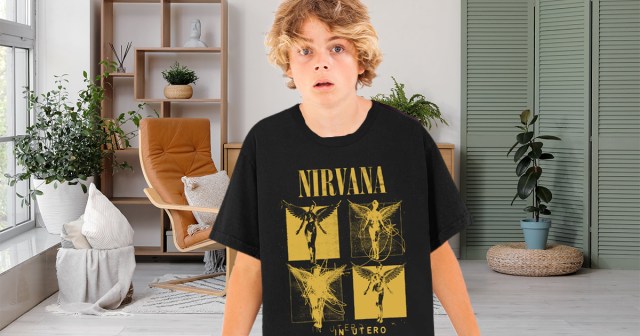Sad! Kid in Nirvana Shirt Doesn’t Even Know the Words to “Moist Vagina”