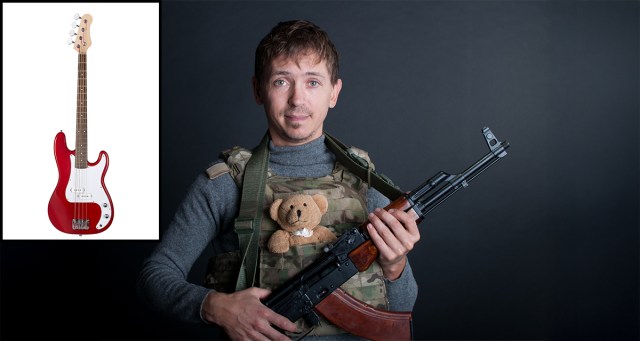 New Government Initiative Invites Incels to Trade In Their Firearms for Bass Guitars