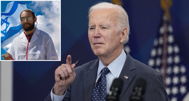 Israeli Doctors Suggest Treating Biden’s Cancer With Indiscriminate Bombing, Followed by Starvation