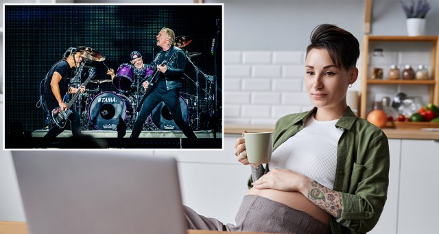 Pregnant Woman Weighing Ethical Considerations of Bringing Child Into World Where Metallica Still Releasing New Music