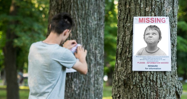 Photo of Missing Child Not Doing the Kid Any Favors