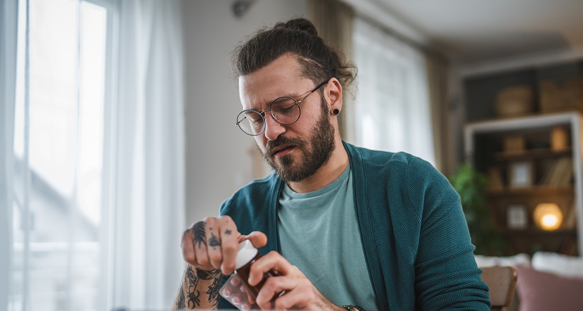 Aging Man Never Thought Taking a Handful of Pills Would Be the Most Boring Part of His Day