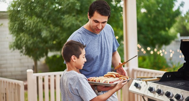 Man With $5,000 Grill Pretty Much Just Doing Hot Dogs