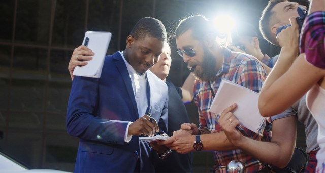 Loser Asks Personal Hero for an Autograph