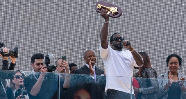 New York Mayor Eric Adams Excited to Give Diddy A Second Key to City That Actually Opens Most Hotel Room Doors