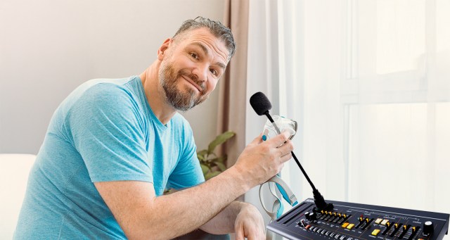 Aging Rocker Integrates Vocoder Into CPAP Mask