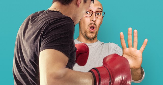 Better Safe than Sorry! I’m Punching Random Bald Guys On the Off Chance One of Them is Jeff Bezos