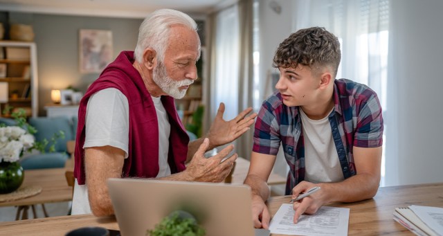 Grandpa’s “Walked Uphill Both Ways” Anecdote Not Landing With School Shooting Survivor