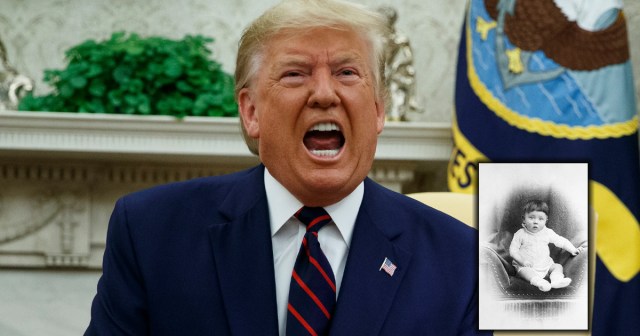 Trump Demands Death Penalty for Anyone Who Would Go Back in Time and Kill Baby Hitler