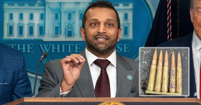 Kash Patel Vows To Arrest Brown University Shooter as Soon as FBI Finishes Engraving, Planting Shell Casings