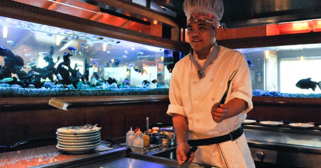 Punk Hibachi Chef Throws Cigarette Butts Into Patrons Mouths