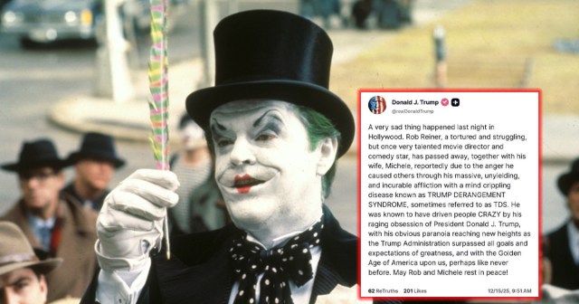 We Sat Down With the Ghostwriter of Trump’s Touching Eulogy To Rob Reiner