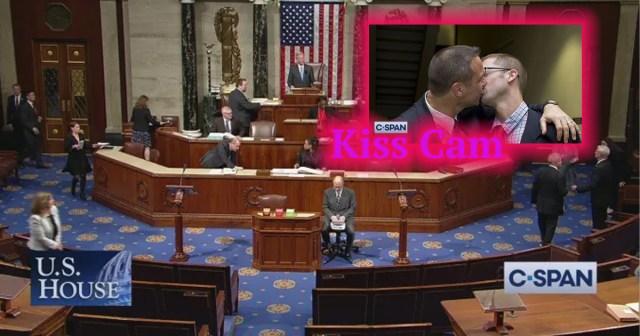 C-SPAN Spices Up Coverage With Congressional Kiss Cam 