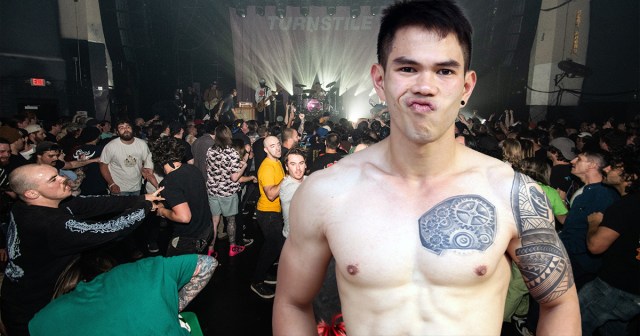 How to Get That Cute Girl at the Show to Notice You by Taking off Your Shirt and Starting Fights in the Moshpit