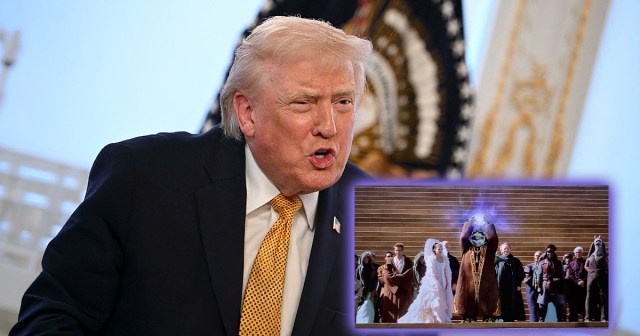 Trump Demands Naboo Globe of Peace From Boss Nass