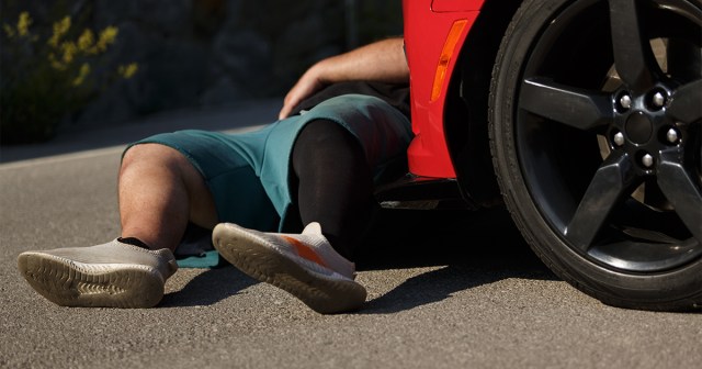 Roid Rage? The Guy I Ran Over in the Gym Parking Lot Keeps Screaming