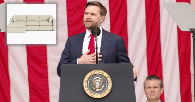 JD Vance Relieved To Learn Couch Unharmed After Home Vandalization