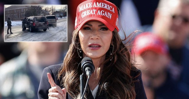 Kristi Noem Has Already Condemned This Post, Which Criticizes ICE, as an Act of Domestic Terrorism