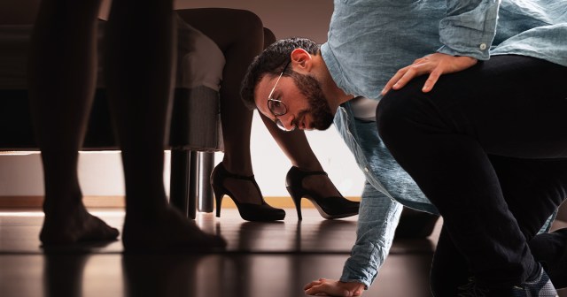 Guy Looking For Lost Keys Kind of Killing Orgy’s Vibe