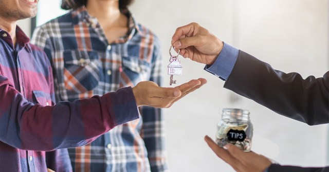 Landlord Has Tip Jar