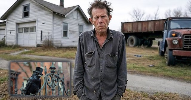 Tom Waits Insists Royalty Checks Be Delivered by Raven Wearing Top Hat