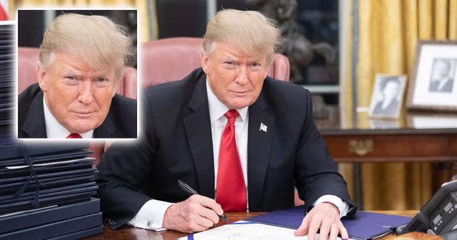 In Response to Trump’s Tasteless Meme, We Put His Face on the Body of a Known Rapist and Pedophile