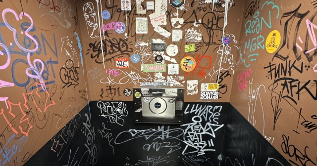 Mirror in Venue Bathroom Fucking Useless