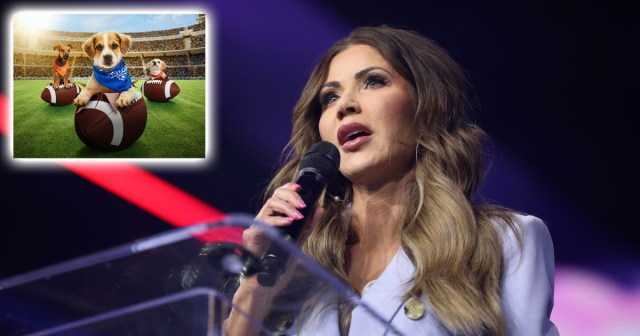 Kristi Noem Announces Alternative Puppy Bowl 