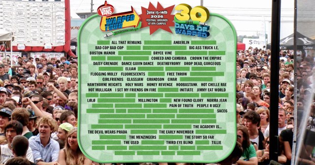Warped Tour Releases 2026 Lineup With Redacted Names To Protect Victims